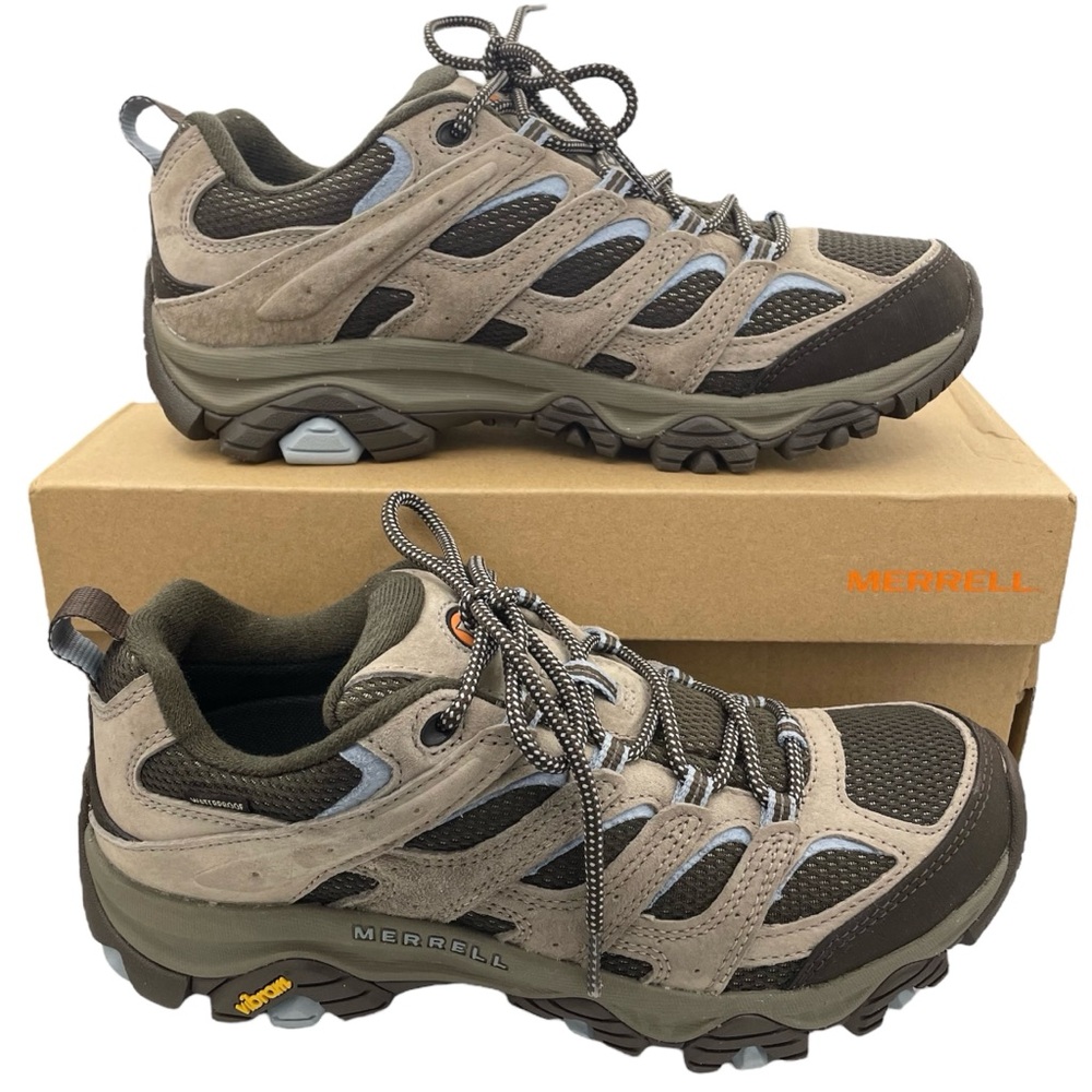 Merrell Moab 3 waterproof suede leather hiking brown shoes women’s Size 9.5